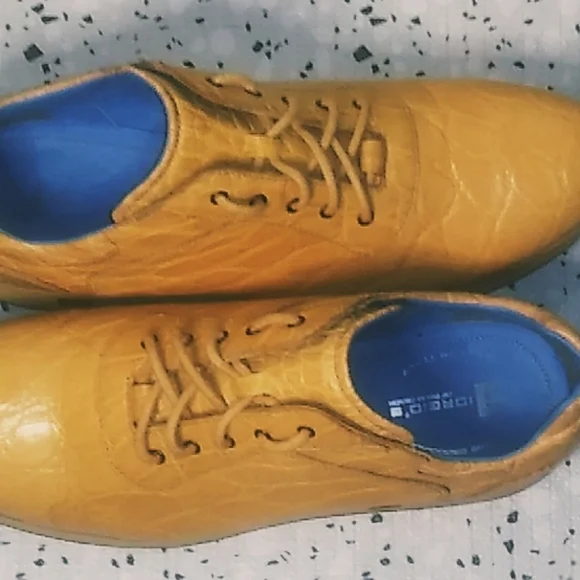 *RARE - LIKE NEW* Genuine Crocodile Men's Shoes BY: Giorgio's of Palm Beach - Picture 6 of 7